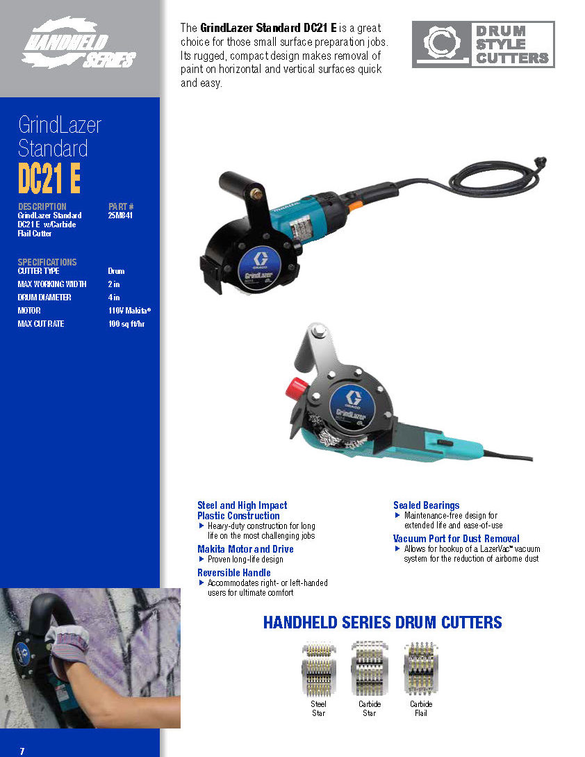 Graco GrindLazer Scarifier Systems Brochure 2018 - 341251EN-G 