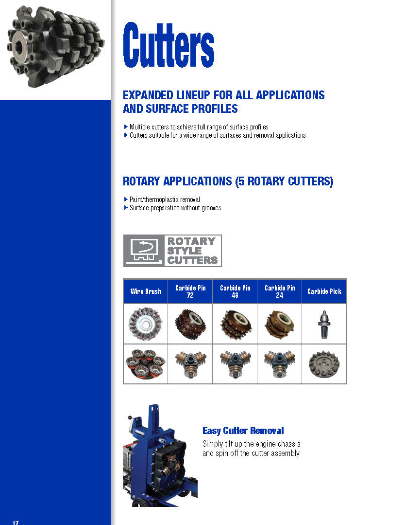 Graco GrindLazer Scarifier Systems Brochure 2018 - 341251EN-G 