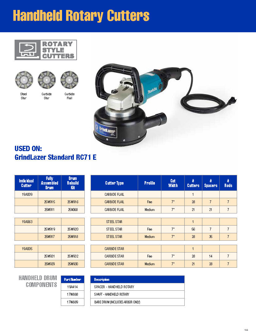 Graco GrindLazer Scarifier Systems Brochure 2018 - 341251EN-G 