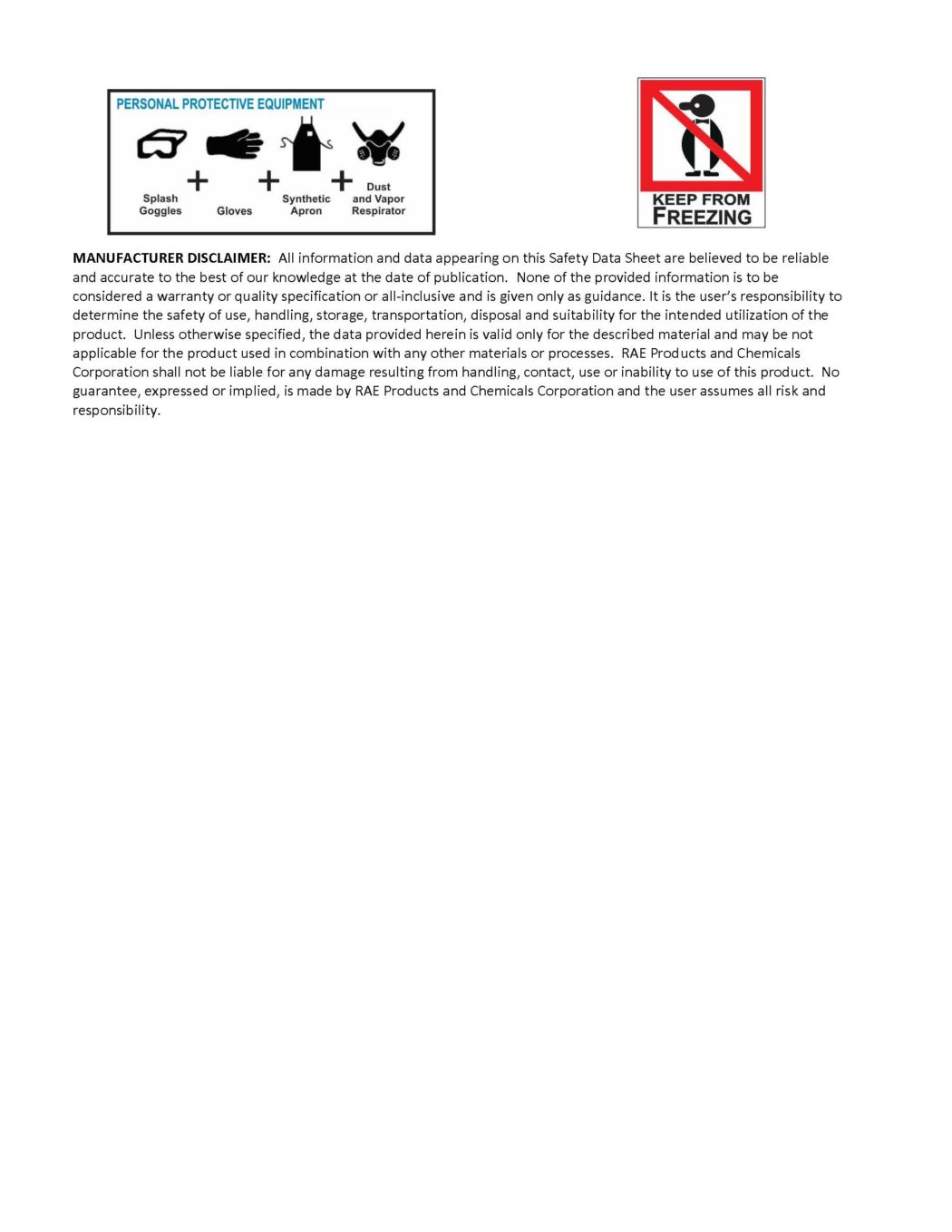 RAE #3905 Blue Regular Dry Latex Traffic & Zone Marking Paint - SDS