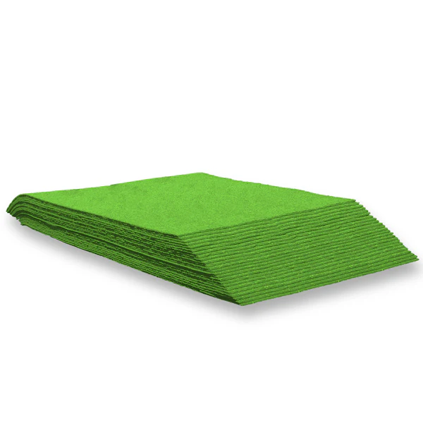 24-inch preformed thermoplastic line strips in white, stacked for easy application.
