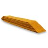 5-inch preformed thermoplastic line strips in white, stacked for easy application.