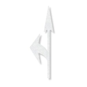 Preformed Thermoplastic Elonged Combo Arrow