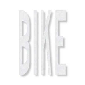 4′ x 2’6″ Preformed Thermoplastic BIKE