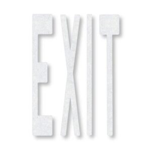 Preformed Thermoplastic EXIT
