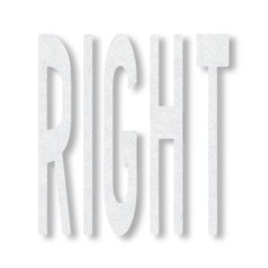8' Preformed Thermoplastic RIGHT