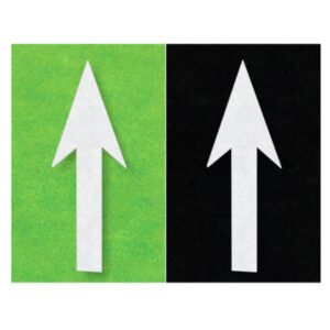 Straight Arrow with Contrast Box