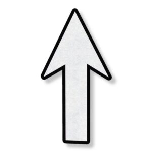 Straight Arrow with Black Border