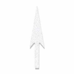 Preformed Thermoplastic Elongated Straight Arrow