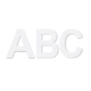 Preformed Thermoplastic Single Letter 12"