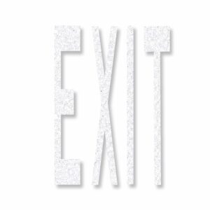 Preformed Thermoplastic EXIT