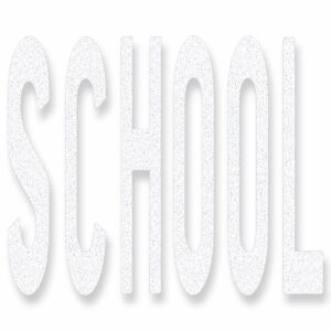 Preformed Thermoplastic SCHOOL