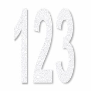 Preformed Thermoplastic Single Number 3'