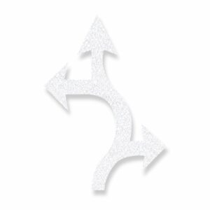 Preformed Thermoplastic Roundabout LTR Arrows