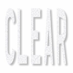 Preformed Thermoplastic CLEAR