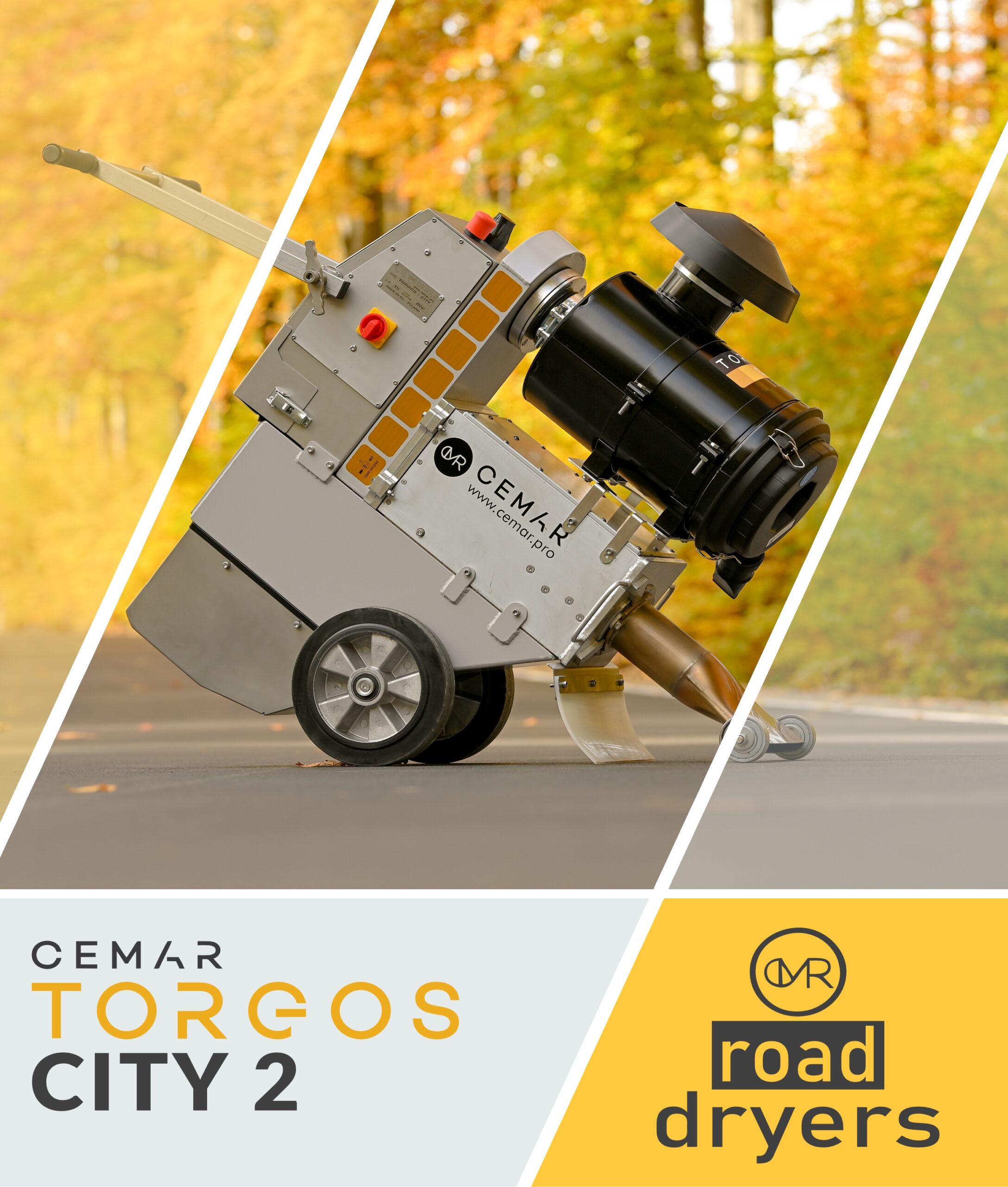 Cemar Guide CEMAR Torgos City 2 Diesel-Powered Turbine Road Dryers - RAE Products ...
