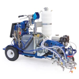 Graco LineLazer V 250SPS HP Reflective Series Self-Propelled Gas Hydraulic Airless Line Striper, 2 Auto Guns, 1 Tank, LazerGuide 3000