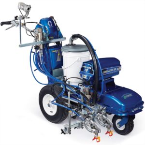 Graco LineLazer V ES 2000 HP Automatic Series Electric Airless Line Striper, 2 Auto Guns, Two Lithium Batteries, LazerGuide 2000