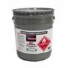 Five-gallon pail of Gorilla Red Hi-Performance Zone Marking Paint, a durable low-VOC coating designed for safety zones, fire lanes, industrial facilities, warehouses, parking lots, and specialty traffic marking applications.