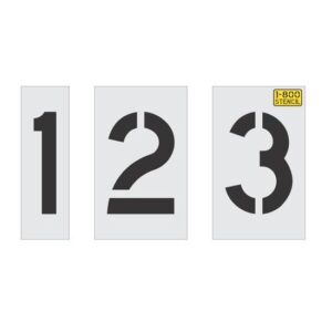 8" Number Kit Stencil