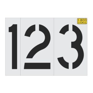 15" Number Kit Stencil