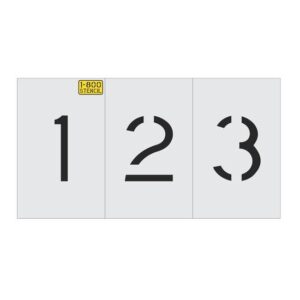 4" Number Kit for Stencil