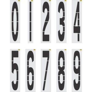 96" FHWA / DOT Individual Numbers Stencil