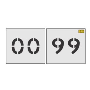 4" 2 Digit Number Kit 00-99