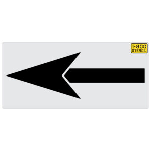 114" Home Depot Straight Arrow Stencil