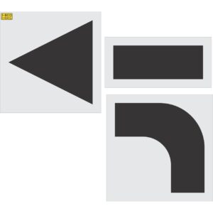 62" Arrow Combo Kit Stencil