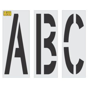 36" x 12" Alphabet Kit Stencil