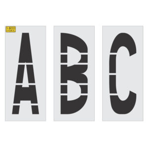 48" x 16" Alphabet Kit Stencil