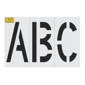18" x 9" Alphabet Kit Stencil