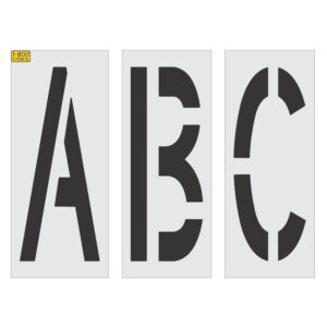 24" x 9" Alphabet Kit Stencil