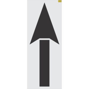102" Amazon Distribution Center Straight Arrow Stencil
