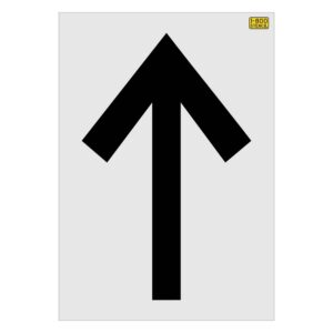 52" Starbucks Straight Arrow Stencil