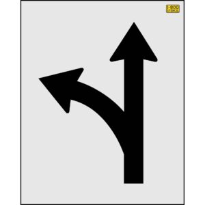 24" Cincinnati DOT Combo Arrow Stencil