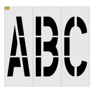 42" x 16" Alphabet Kit Stencil