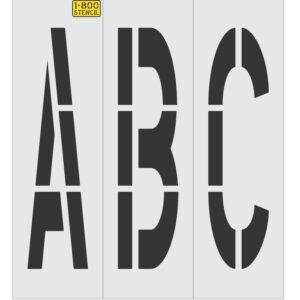 48" x 12" Alphabet Kit Stencil
