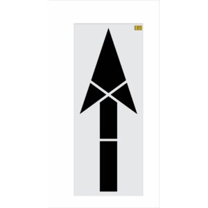 114" Florida DOT Straight Arrow Stencil