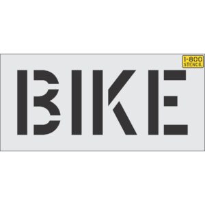 12" BIKE Stencil
