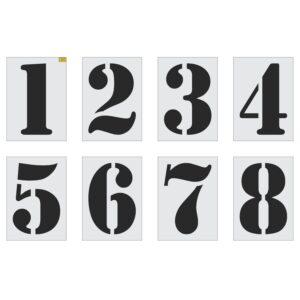 36" Track Number Kit Stencil