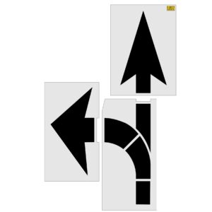 153" Alabama DOT Combo Arrow Kit Stencil