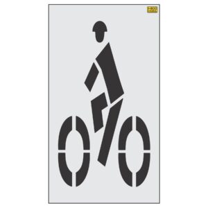 72" Iowa DOT Bike Lane Stencil