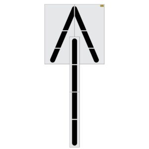 280" Maryland DOT Straight Arrow Stencil