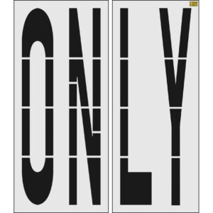 100" South Carolina DOT ONLY Stencil