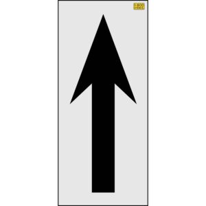 72" South Carolina DOT Bike Lane Straight Arrow Stencil