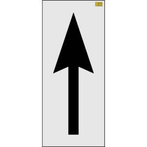 72" Washington DOT Bike Lane Straight Arrow Stencil