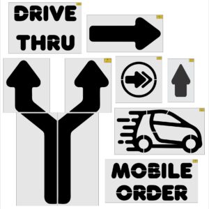 Dunkin Donuts Pro Stencil Kit {7 pc}