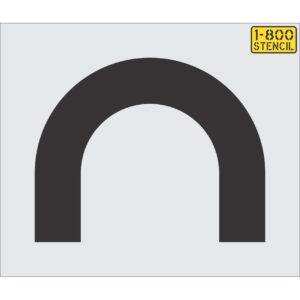 16" Costco Line End Stencil